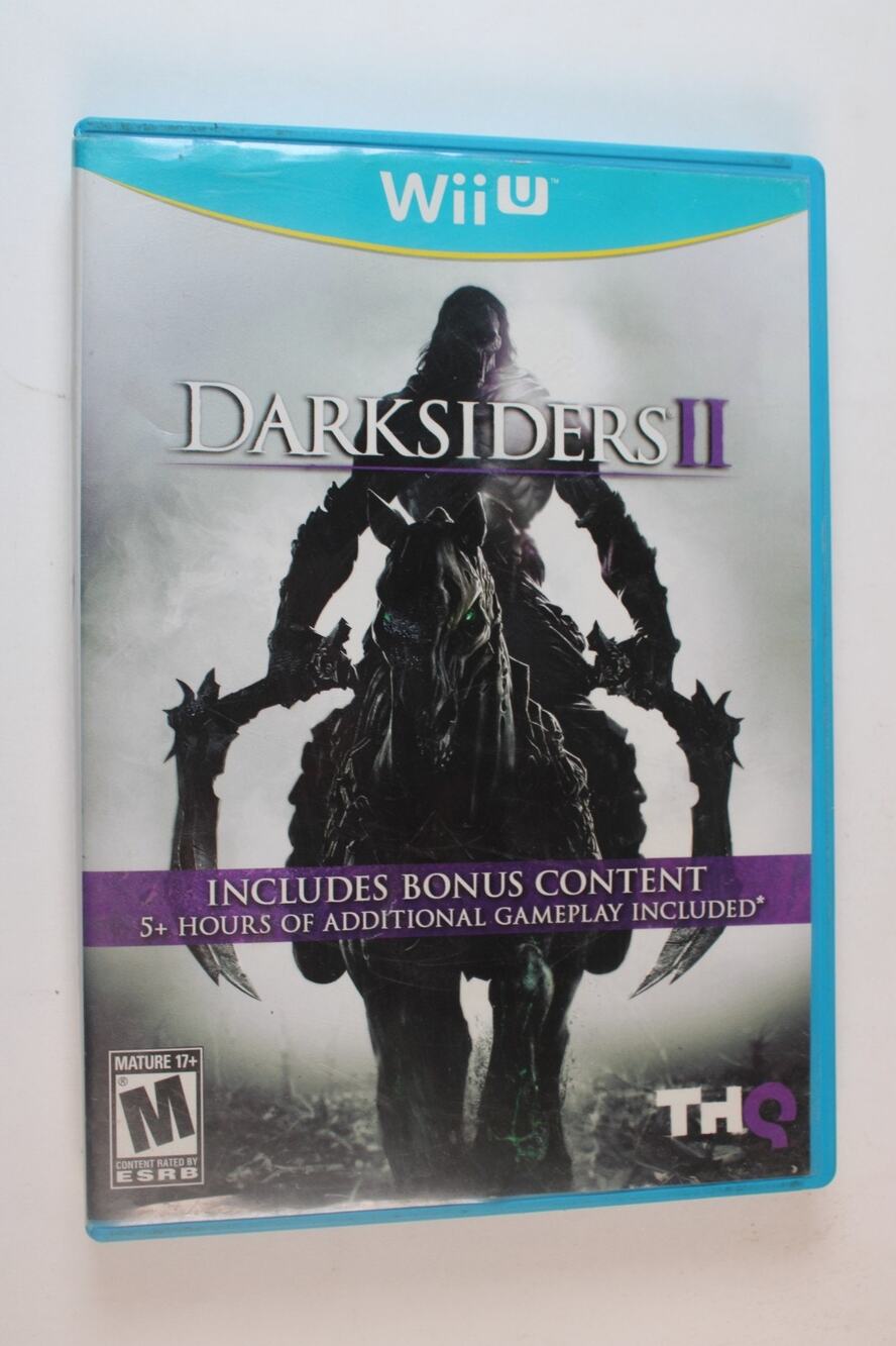 Darksiders II (Nintendo Wii U, 2012) Authentic, Tested/Works Great
